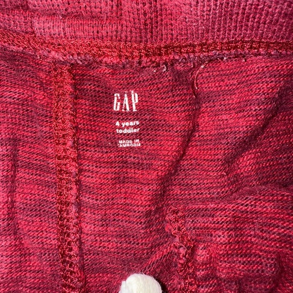 GAP Kids Maroon Joggers - Picture 2 of 3